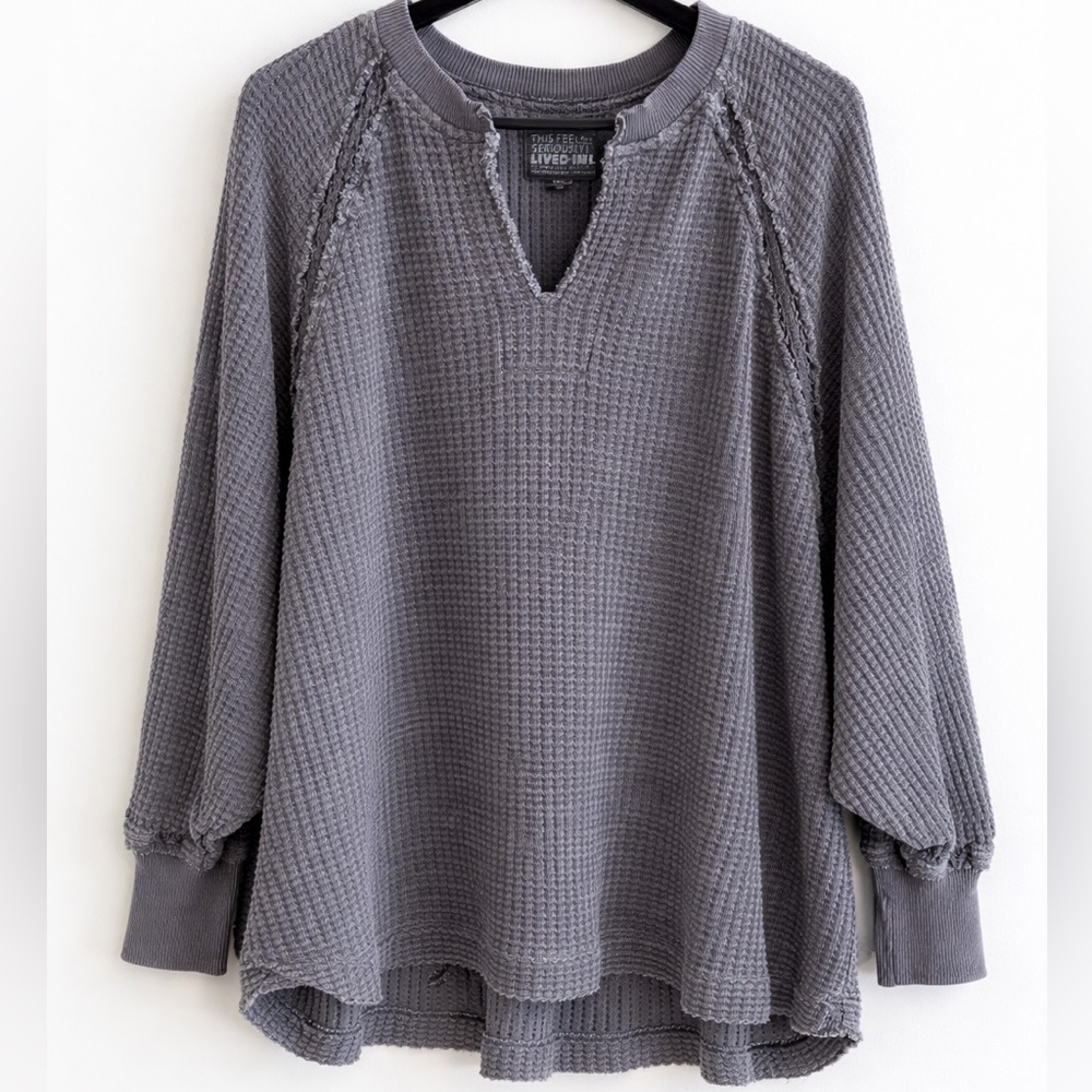 AE WAFFLE SWEATSHIRT